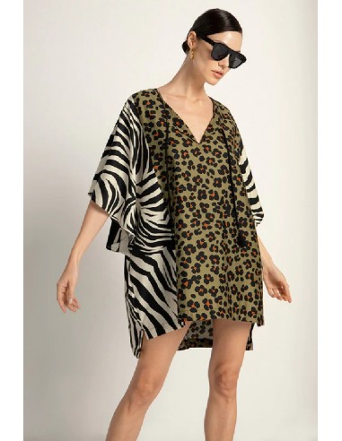 COVER UP CORTO - ANIMAL PRINT