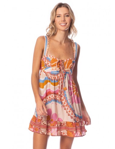 SUN STAMPS PERSIA SHORT DRESS