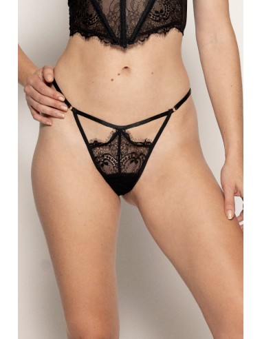 PANTY HILO AGNES - NEGRO