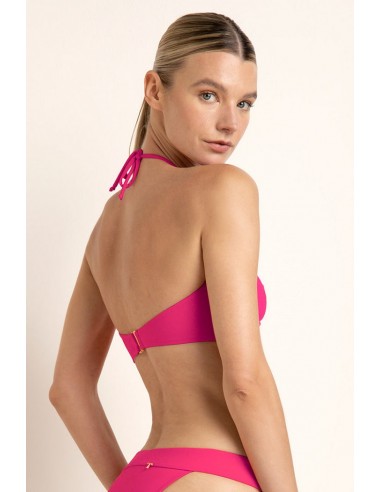 TOP BIKINI STRAPLESS - FUCSIA