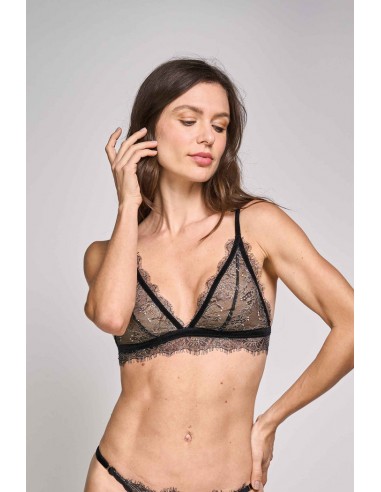 BRALETTE TOTAL COMODIDAD - NEGRO