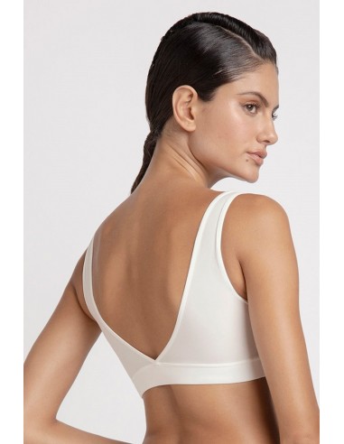 BRASIER TIPO TOP - BLANCO