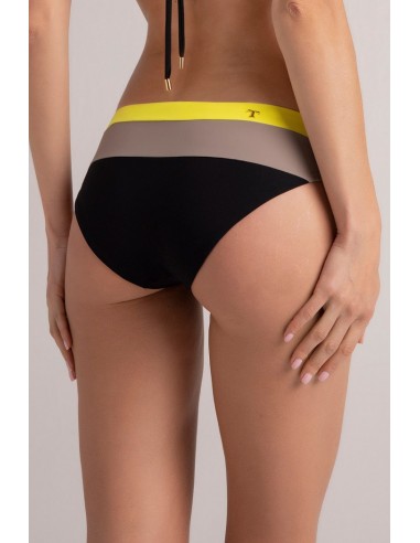 PANTY GRANDE - AMARILLO/TAUPE/NEGRO